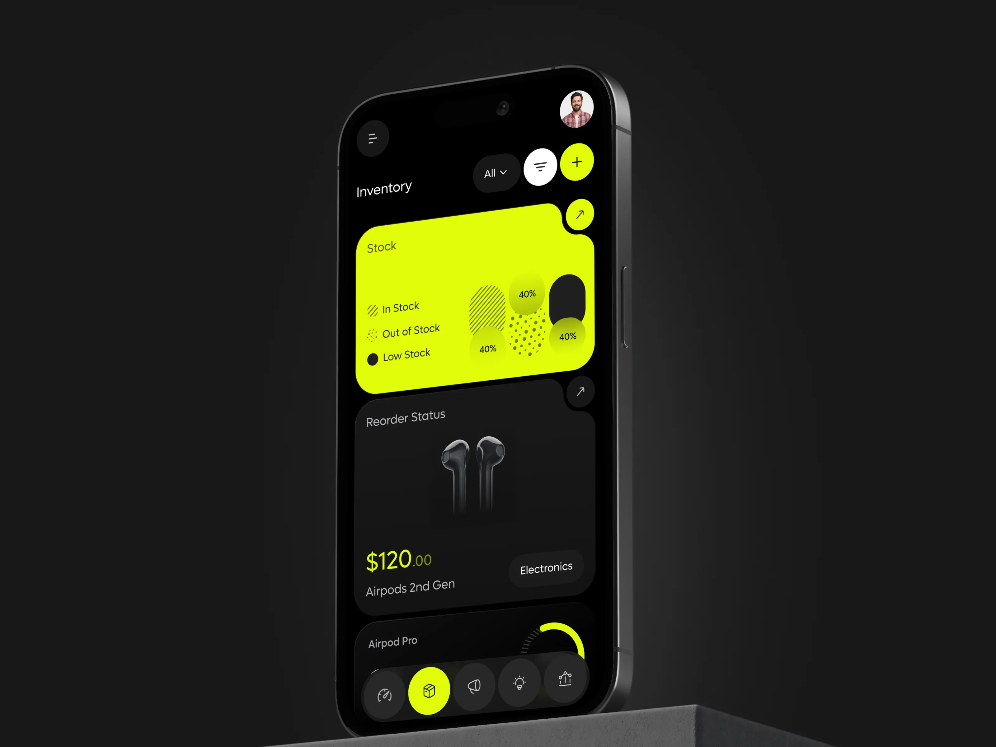 Project preview Stockify